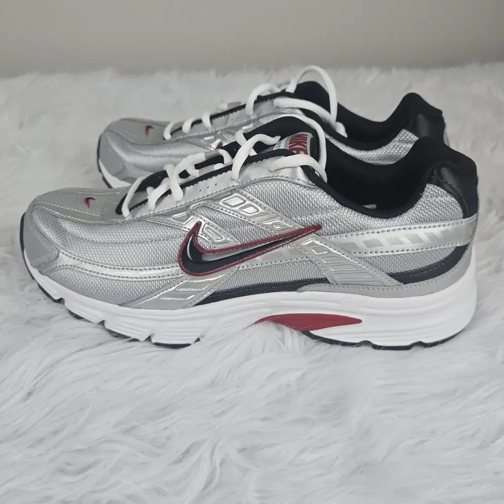 Nike Initiator Metallic Silver Black White Sneaker Men's Size 11 394055-001